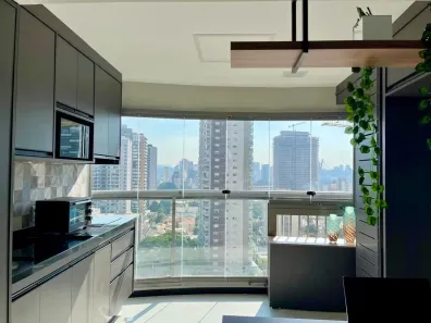 Apartamento com 1 Quarto para alugar, 30m² no Jardim das Acácias, São Paulo