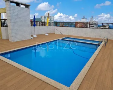 Apartamento com 1 Quarto para alugar, 52m² no Guilhermina, Praia Grande