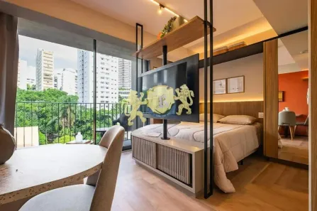 Apartamento com 1 Quarto para alugar, 30m² no Jardim das Bandeiras, São Paulo