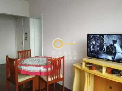 Apartamento com 1 Quarto para alugar, 93m² no Boqueirão, Santos