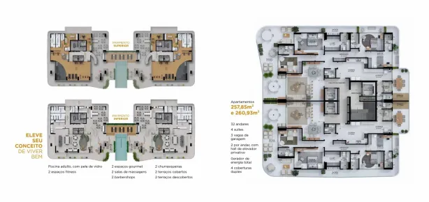 Apartamento com 4 Quartos à venda, 257m² no Umarizal, Belém