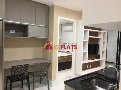 Apartamento com 1 Quarto para alugar, 38m² no Campo Belo, São Paulo