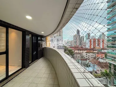 Apartamento com 3 Quartos à venda, 122m² no Pompéia, Santos