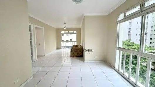 Apartamento com 3 Quartos para alugar, 120m² no Pitangueiras, Guarujá