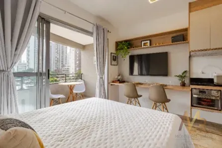 Apartamento com 1 Quarto à venda, 25m² no Jardim das Acácias, São Paulo