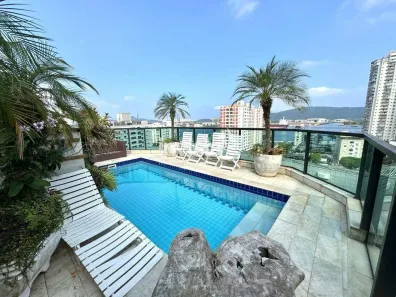 Cobertura com 4 Quartos à venda, 500m² no Ponta da Praia, Santos