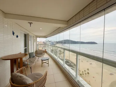 Apartamento com 3 Quartos para alugar, 111m² no Boqueirão, Praia Grande