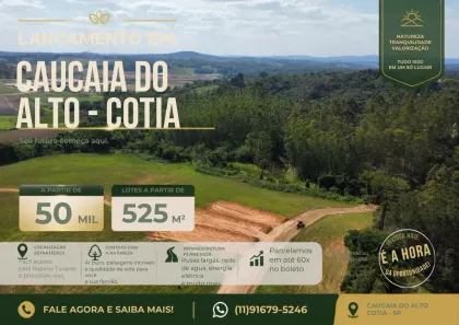Lote/Terreno à venda, 500m² no Centro (Caucaia do Alto), Cotia