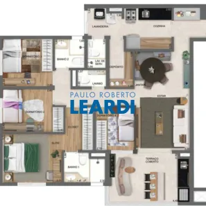 Apartamento com 3 Quartos à venda, 106m² no City América, São Paulo