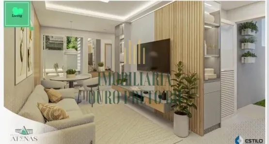 Apartamento com 2 Quartos à venda, 43m² no Maracanã II (Justinópolis), Ribeirão das Neves