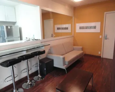 Apartamento com 1 Quarto para alugar, 48m² no Vila Nova Conceição, São Paulo