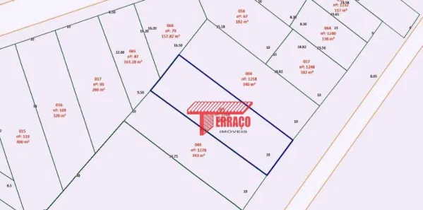 Lote/Terreno à venda, 340m² no Vila Gilda, Santo André