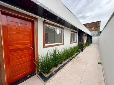 Casa de Condomínio com 2 Quartos à venda, 42m² no Jardim Casablanca, Peruíbe