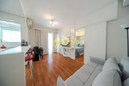 Flat com 1 Quarto para alugar, 50m² no Cerqueira César, São Paulo