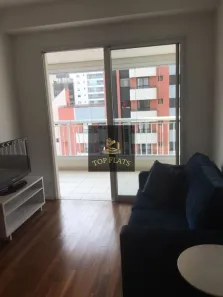 Flat com 1 Quarto para alugar, 46m² no Cidade Monções, São Paulo
