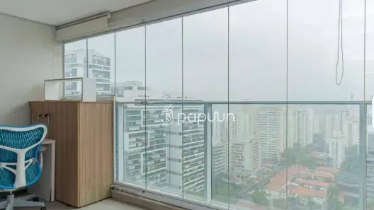 Apartamento com 2 Quartos para alugar, 84m² no Cidade Monções, São Paulo