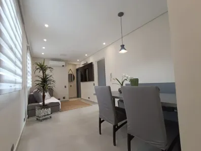 Apartamento com 1 Quarto para alugar, 52m² no Aparecida, Santos