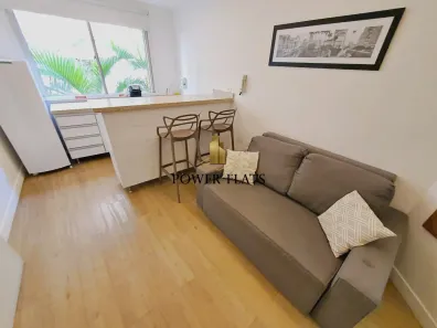 Flat com 1 Quarto para alugar, 40m² no Pinheiros, São Paulo