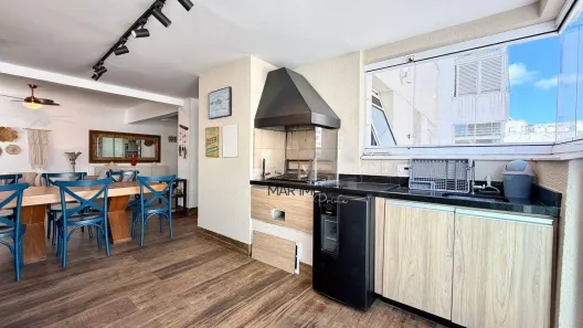Apartamento com 3 Quartos para alugar, 100m² no Pitangueiras, Guarujá