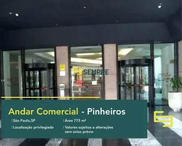 Imóvel Comercial à venda, 775m² no Pinheiros, São Paulo