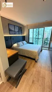 Apartamento com 1 Quarto para alugar, 24m² no Vila Nova Conceição, São Paulo