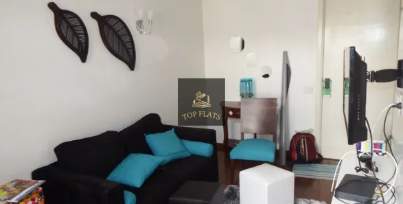 Flat com 1 Quarto para alugar, 52m² no Moema, São Paulo