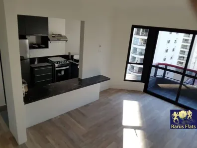 Flat com 1 Quarto para alugar, 47m² no Itaim Bibi, São Paulo