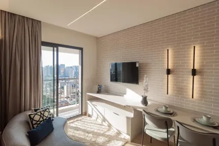 Apartamento com 1 Quarto à venda, 33m² no Santo Amaro, São Paulo