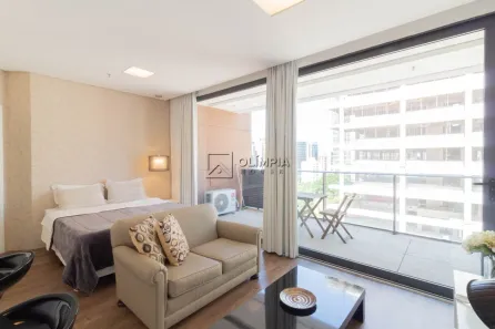 Apartamento com 1 Quarto para alugar, 42m² no Vila Olímpia, São Paulo