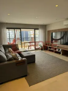 Apartamento com 3 Quartos para alugar, 149m² no Moema, São Paulo