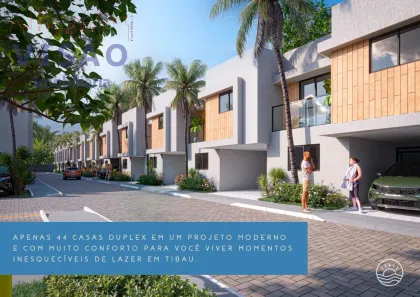Casa de Condomínio com 4 Quartos à venda, 104m² no , Tibau