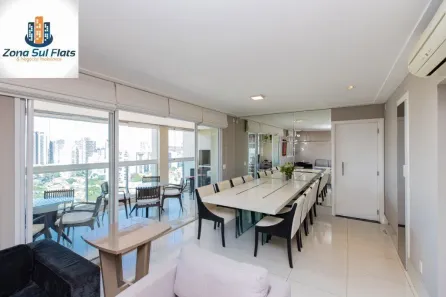 Apartamento com 3 Quartos à venda, 138m² no Santo Amaro, São Paulo