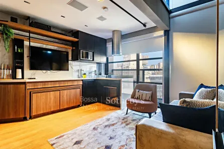 Apartamento com 1 Quarto para alugar, 50m² no Vila Nova Conceição, São Paulo