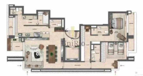 Apartamento com 4 Quartos à venda, 140m² no Barra da Tijuca, Rio de Janeiro