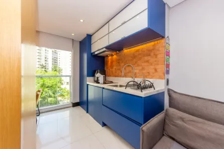 Apartamento com 1 Quarto à venda, 35m² no Santo Amaro, São Paulo