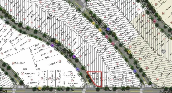 Lote/Terreno à venda, 366m² no Condomínio Aquarela dos Poemas, Sinop