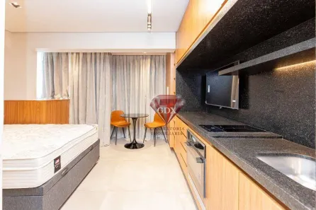 Apartamento com 1 Quarto para alugar, 24m² no Jardim Paulista, São Paulo