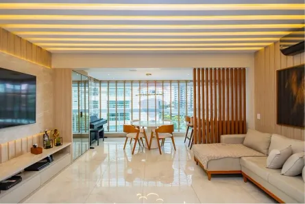 Apartamento com 3 Quartos para alugar, 129m² no Mossunguê, Curitiba