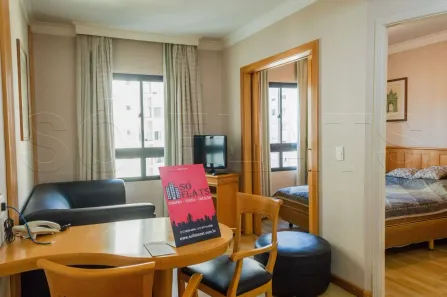 Flat com 1 Quarto para alugar, 28m² no Pinheiros, São Paulo