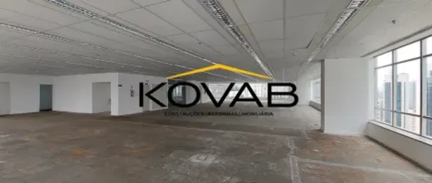 Sala Comercial para alugar, 308m² no Cidade Monções, São Paulo