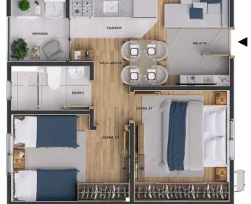 QUEBEC RESIDENCE - FASE 1 no Jardim Irapuã, Piracicaba