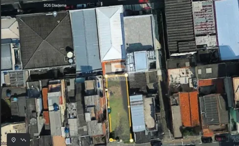 Lote/Terreno à venda, 250m² no Centro, Diadema