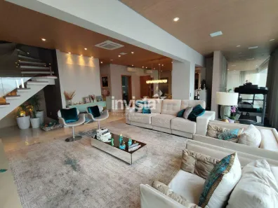 Cobertura com 3 Quartos para alugar, 290m² no Gonzaga, Santos
