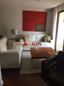 Flat com 3 Quartos para alugar, 120m² no Indianópolis, São Paulo