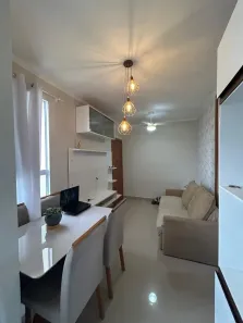 Apartamento com 2 Quartos para alugar, 42m² no Praia da Baleia, Serra