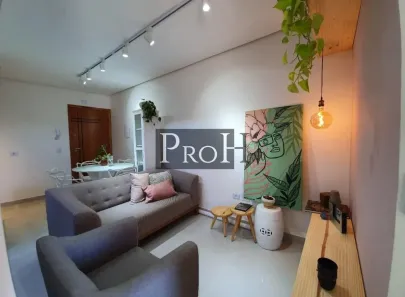 Apartamento com 1 Quarto à venda, 46m² no Vila Scarpelli, Santo André