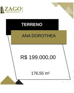Lote/Terreno à venda, 176m² no Prolongamento Residencial Ana Dorothéa, Franca