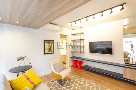 Apartamento com 1 Quarto para alugar, 45m² no Jardim Paulista, São Paulo