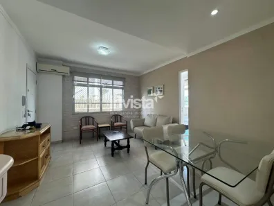 Apartamento com 1 Quarto para alugar, 57m² no Ponta da Praia, Santos