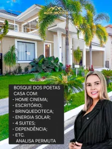 Casa de Condomínio com 4 Quartos à venda, 363m² no Parque do Jiqui, Parnamirim